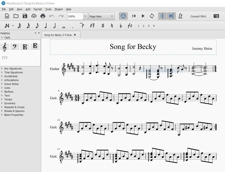 Another Winner: Musescore Notation Software – Twelve Fret Journal